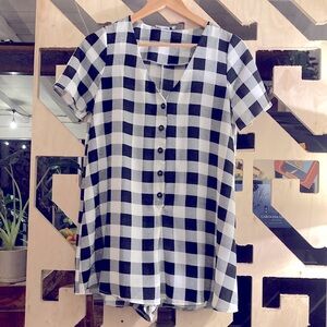 ASOS black and white light romper / jumper